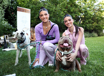 Charli D'Amelio and Dixie D'Amelio kick off National Pet Month with a garden party for Halo Dog Collar, Los Angeles, California, USA - 26 Apr 2022 Photo by Sara Jaye Weiss/Shutterstock