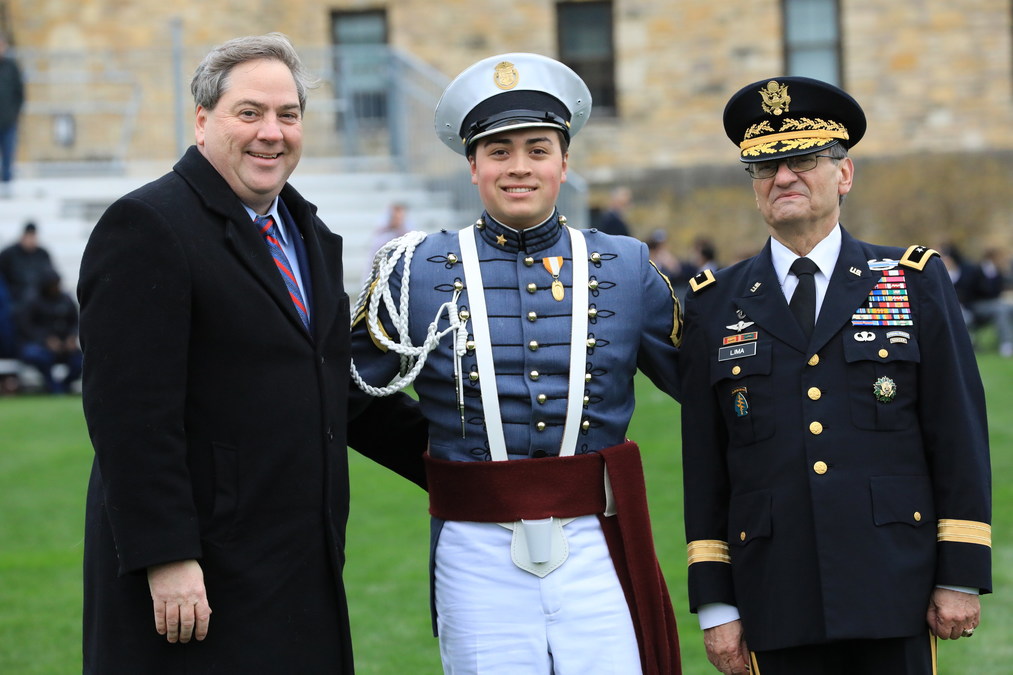 ST. JOHN'S NORTHWESTERN ACADEMIES C/SGT BRIAN THOMETZ AWARDED THE GOVERNOR'S MEDAL FOR THE STATE OF WISCONSIN - Vimarsana News