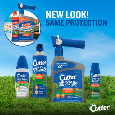 Cutter® Insect Repellents unveils a modern new look as families head outdoors for the spring and summer