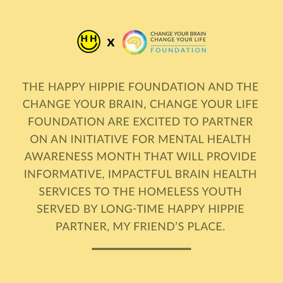 Founder, Miley Cyrus & Happy Hippie Foundation and the Change Your Brain Change Your Life Foundation partner for Mental Health Awareness Month.