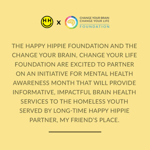 Miley Cyrus Happy Hippie Foundation Partners with Change Your Brain, Change Your Life Foundation for Mental Health Awareness Month