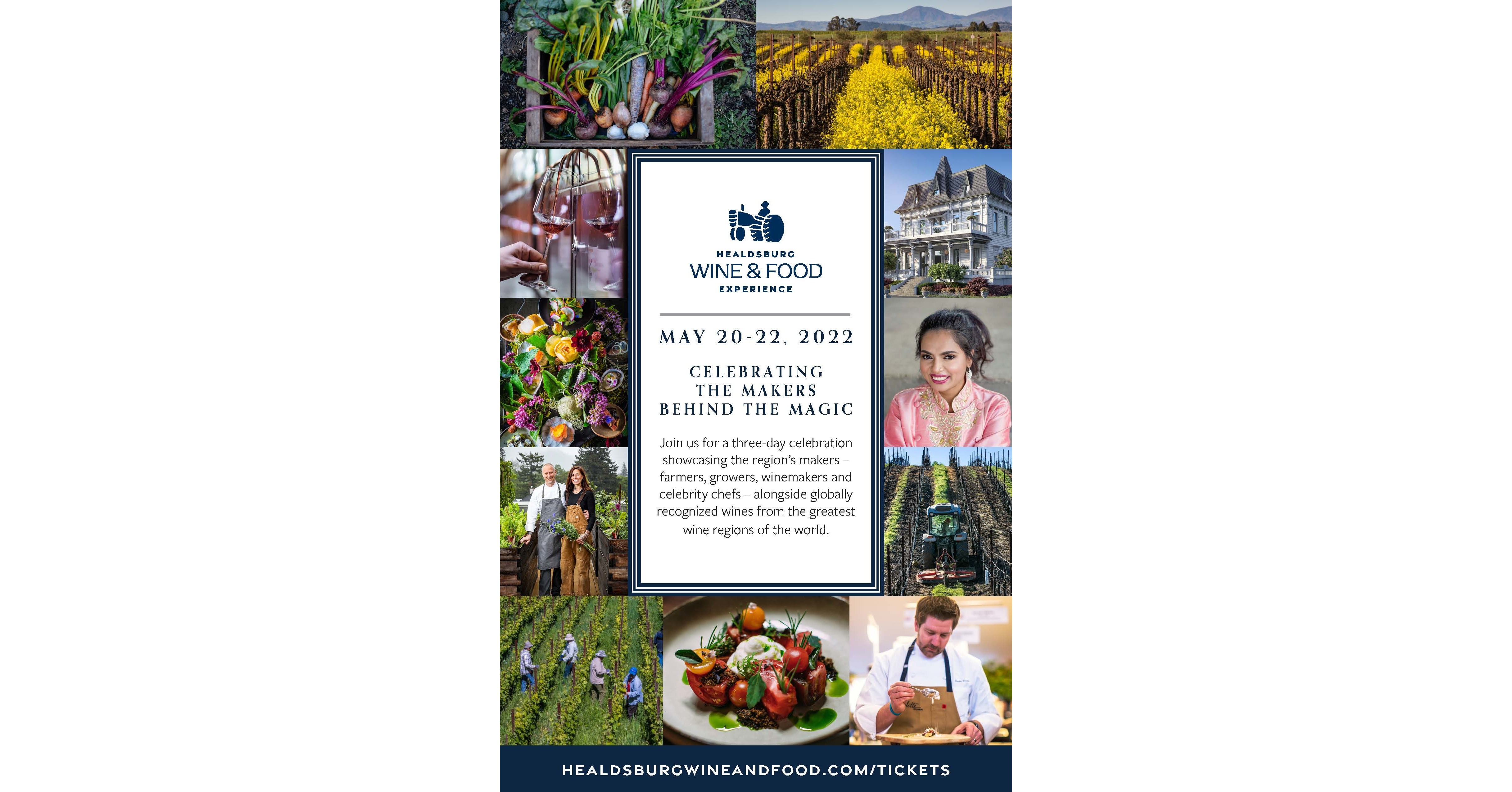 Inaugural Global Wine & Food Event in Wine Country