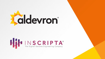 Aldevron and Inscripta logos in a combined image.