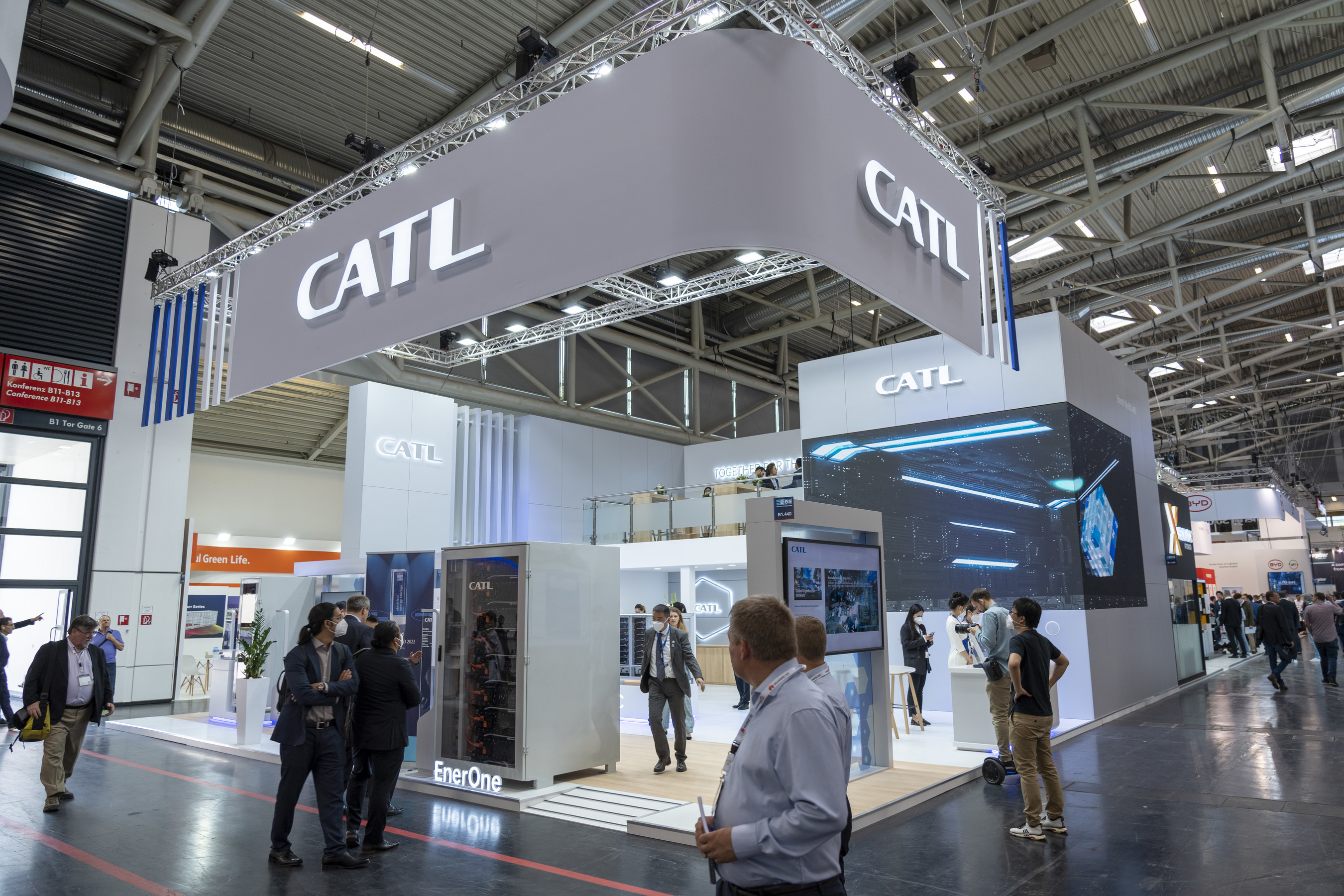 CATL’s booth B1.440 at ees Europe