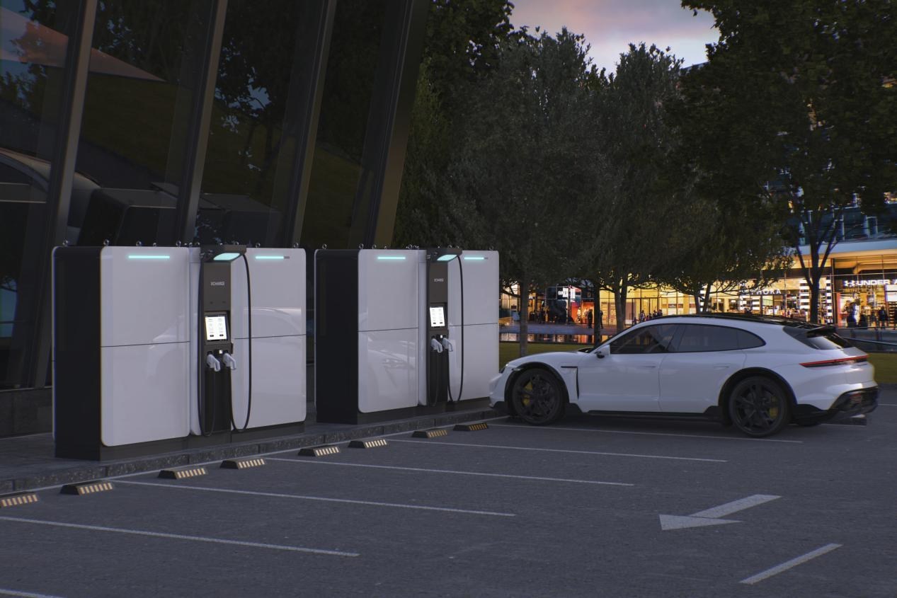 XCHARGE is working to deploy units in Europe by year-end, with a US market offering next year.