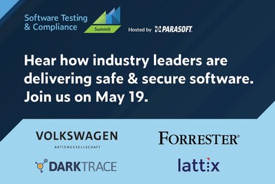 Software Testing and Compliance Summit - Hosted by Parasoft - May 19