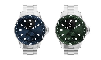 Withings ScanWatch Horizon - the connected health hybrid smartwatch inspired by the luxury diver watch tradition