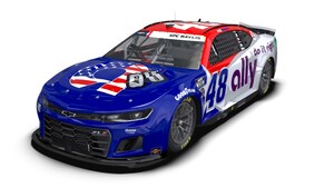 Ally unveils Memorial Day paint scheme to honor fallen soldier