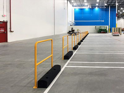 SafeStop ForkShield protects against heavy material handling vehicles
