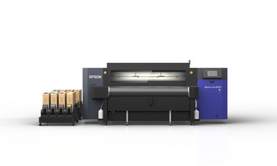 Epson’s first direct-to-fabric printer available in North America – the Monna Lisa 8000 – combines precision engineering with advanced design to deliver the ability to print on a range of fabric types.