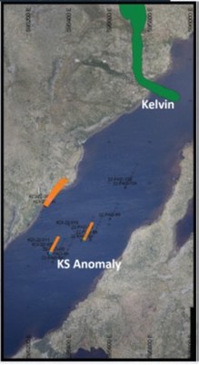 Locations for the anomalies relative to the Kelvin and Faraday kimberlites (CNW Group/Mountain Province Diamonds Inc.)