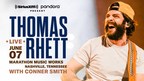 Thomas Rhett to Perform Concert for SiriusXM and Pandora...