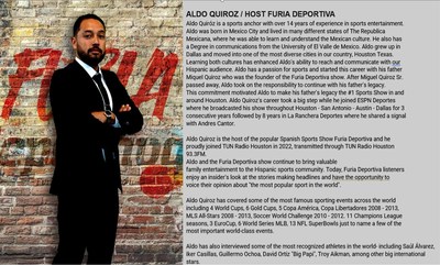 Aldo Quiroz, Host Furia Deportiva