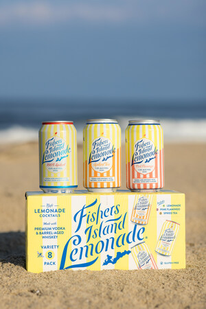 FISHERS ISLAND LEMONADE INTRODUCES ULTIMATE SUMMERTIME VARIETY PACK OF AWARD-WINNING CANNED COCKTAILS