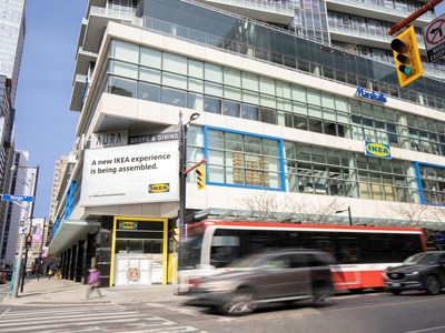 IKEA Canada a annonc l'ouverture de son magasin du centre-ville de Toronto le 25 mai (Groupe CNW/IKEA Canada)