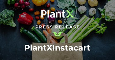 PlantX Partners with Instacart to Offer Same-Day Delivery to Customers (CNW Group/PlantX Life Inc.)