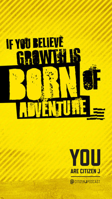 Citizen J Born of Adventure Poster