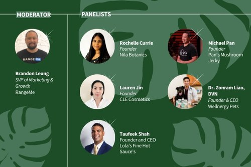 The webinar will feature these five leading and emerging Asian American and Pacific Islander entrepreneurs who will share their industry insights on launching and operating a brand as a minority leader: Taufeek Shah, CEO & Founder of Lola's Fine Hot Sauces, Lauren Jin, Founder of CLE Cosmetics, Michael Pan, CEO & Founder of Pan's Mushroom Jerky, Rochelle Currie, Founder of Nila Botanics, Dr. Zonrm Liao, CEO & Founder of Wellnergy Pets
