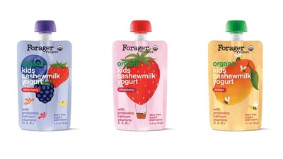 Forager Project's New Organic Kids Cashewmilk Yogurt Line