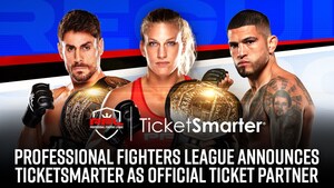 PROFESSIONAL FIGHTERS LEAGUE ANNOUNCES TICKETSMARTER AS OFFICIAL TICKET PARTNER