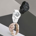 CASIO G-SHOCK RELEASES WOMEN'S GMAS2200 SERIES WITH MONOCHROMATIC COLORWAYS AND METALLIC ACCENTS