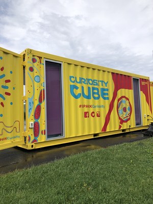 The Curiosity Cube® will engage young minds at schools and public spaces at more than 200 events in Europe and North America this year, reaching nearly 50,000 students.