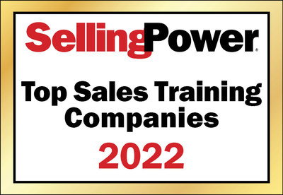 A Selling Power 2022 Top Sales Training Company