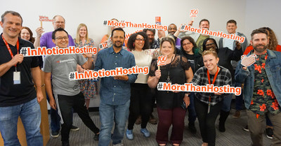 InMotion Hosting's co-founders and staff celebrate Certification Nation Day 2022