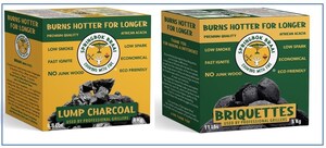 Just in Time for Summer: Elevate Your Next BBQ in Authentic African Style - Sustainable, Beautifully Packaged 'Springbok Braai' Charcoal and Briquettes