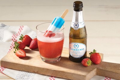 The new Rocket Pop Mimosa is available now through Sunday, Aug. 7, featuring Cracker Barrel’s signature strawberry mimosa topped with a nostalgic Rocket Popsicle.