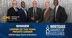 Mortgage Awards of Excellence names CMI Financial Group 2022 Private Lender of the Year