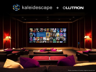 Kaleidescape, makers of the ultimate movie player, and Lutron Electronics, the global leader in architectural lighting controls and automated shading solutions, are redefining home entertainment with the ability to turn any room into an exceptional movie watching environment.