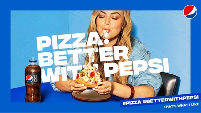 Pepsi celebrates the fact that pizza goes #BETTERWITHPEPSI in time for National Pizza Party Day.