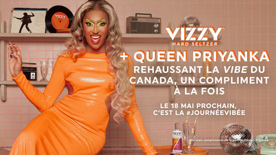 Queen Priyanka et Vizzy Hard Seltzer (Groupe CNW/Molson Coors Beverage Company)
