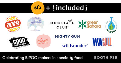 (included) Pavilion participants for the 2022 Summer Fancy Food Show.