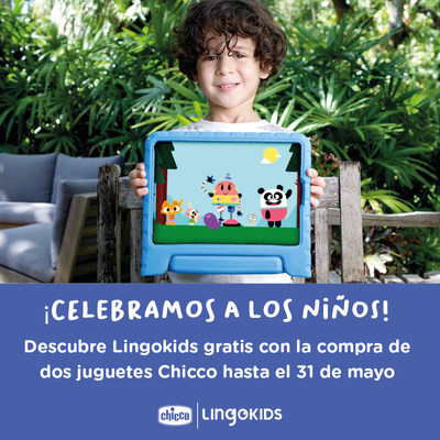 Lingokids ofrece dos meses gratuitos a los clientes de Chicco en México (PRNewsfoto/Lingokids)