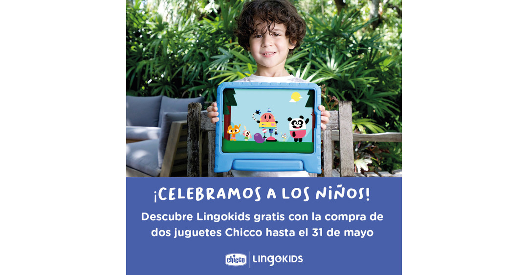 Lingokids anuncia novos benef&iacute;cios de sua parceria com Chicco e Vips e oferece dois meses gr&aacute;tis em seu aplicativo