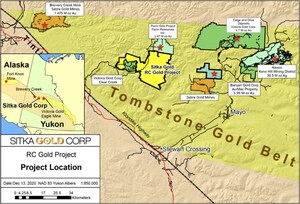 Sitka Intercepts 107.5 Metres of 1.44 g/t Gold From Surface Including 2.0 Metres of 35.60 g/t Gold at its RC Gold Project in Yukon