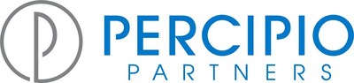 Percipio Partners Blue and White Logo