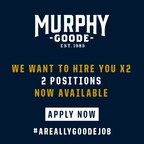 MURPHY-GOODE WINERY ANNOUNCES THEY'RE OFFERING NOT ONE, BUT TWO DREAM JOBS!