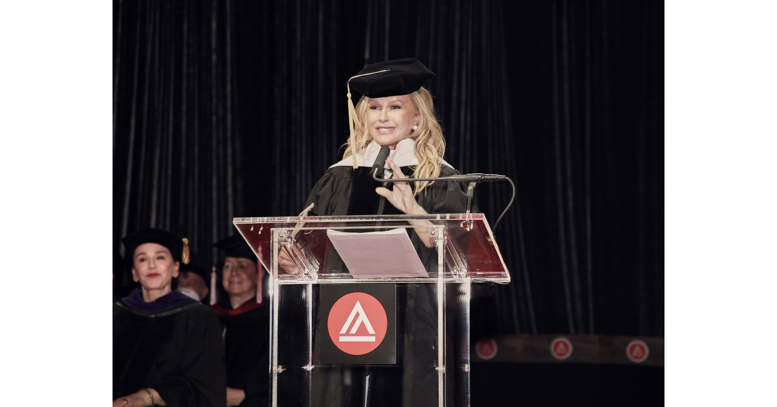 Famed Entrepreneur, Fashion Designer, and Philanthropist, Kathy Hilton Presented with Honorary Doctorate From Academy of Art University