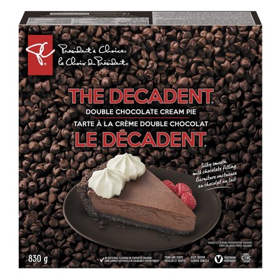 PC The Decadent Double Chocolate Cream Pie (CNW Group/Loblaw Companies Limited)
