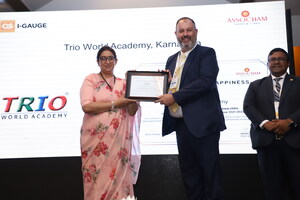 TRIO World Academy honoured with 'Institution of Happiness' award from QS I-GAUGE