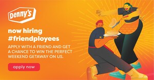 Calling All Besties - Denny's is Hiring Best Friends and Offering Them a Chance to Win "The Perfect Weekend Off"