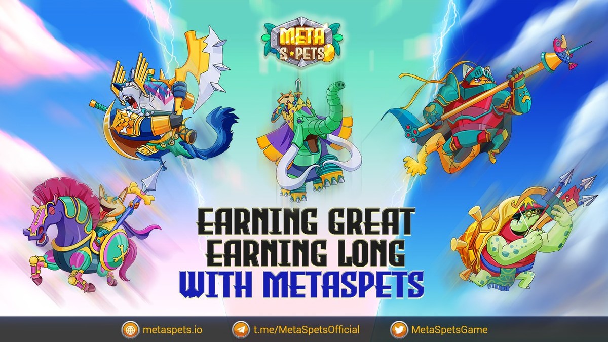 New NFT Game - MetaSpets will rise to offer players real values and  benefits even while the market is in a bad shape.