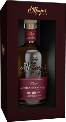 The González family continues their extraordinary tequila-making tradition with their latest limited-edition offering: El Mayor Extra Añejo Port Cask Aged. The ultra-premium tequila is aged for 42 months in port casks and distilled from Blue Weber agave.