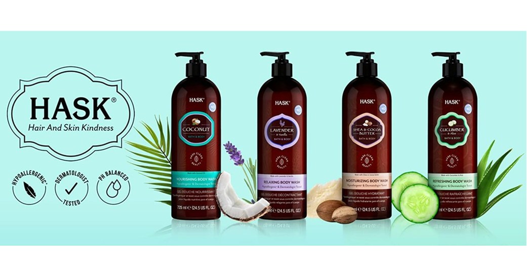 HASK Beauty Enters Into an Exclusive Partnership With Amazon for Their Vegan HASK Body Wash Collection