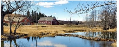 The workhorse and saddlehorse barns are located in the historic core of Bar U Ranch National Historic Site, along the banks of Pekisko Creek. Photo credit: Parks Canada (CNW Group/Parks Canada)