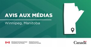 Avis aux médias - Le ministre Vandal annoncera une aide financière destinée aux emplois et à la croissance à Winnipeg