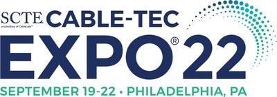 SCTE® Cable-Tec Expo® will be hosted in Philadelphia, PA, September 19-22, 2022. (PRNewsfoto/Society of Cable Telecommunication Engineers (SCTE))